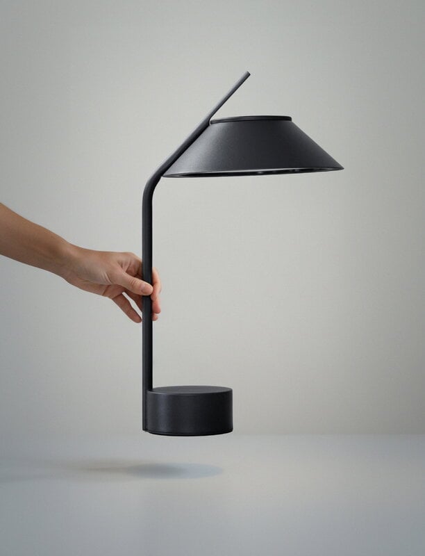 Stelton Vinkel LED portable lamp, black, view 7