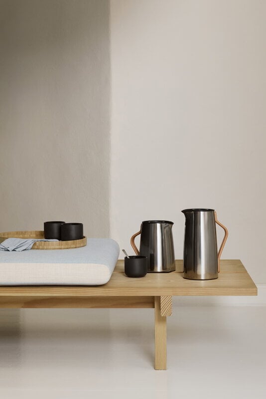 Stelton Jarra de vacío Emma para té, 1 L, acero, imagen de decoración