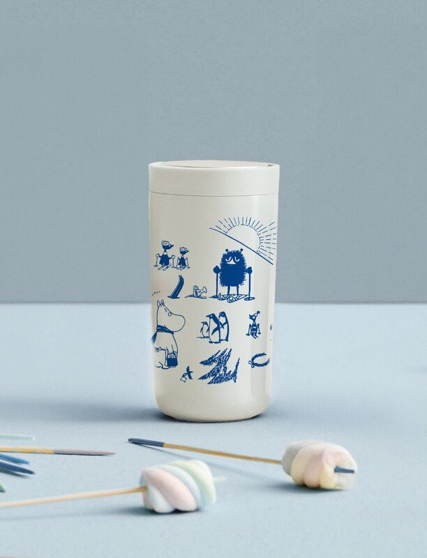 Stelton To Go Click Thermobecher, 0,2 l, Courage, dekorationsbild