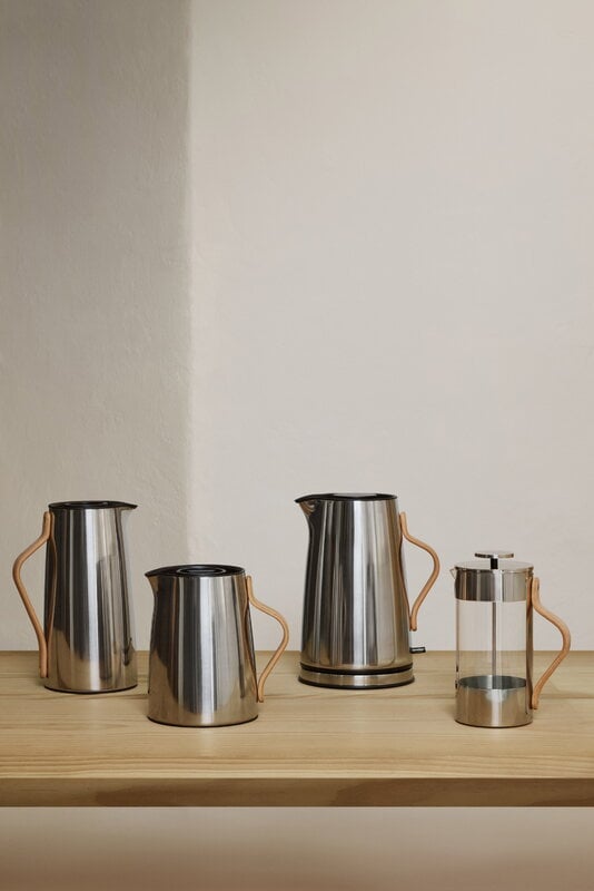 Stelton Emma bouilloire électrique, 1,2 L, acier, image décorative