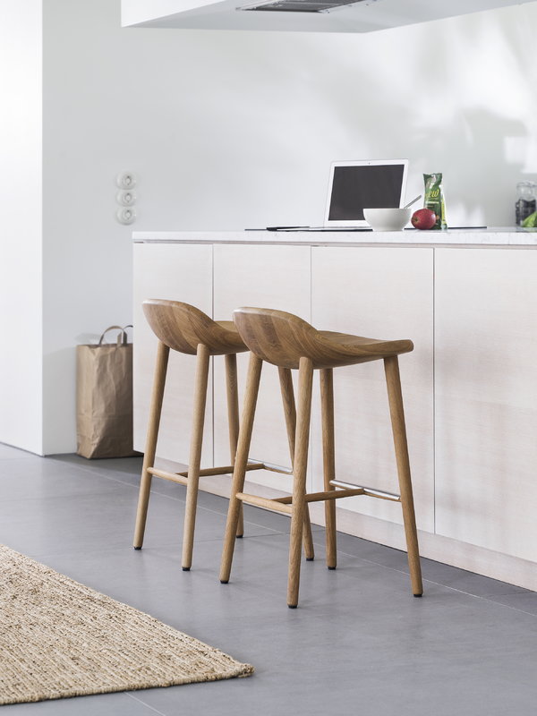 Stolab Miss Holly Bar Chair Oiled Oak, Kitchen Counter Stools Ikea Egypt