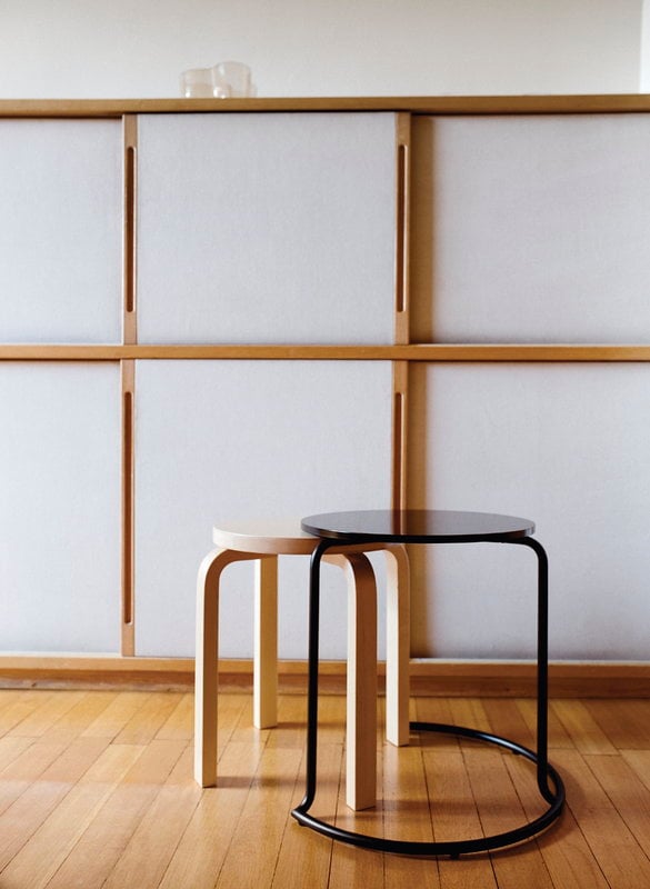 Artek Aalto stool E60, birch | Finnish Design Shop