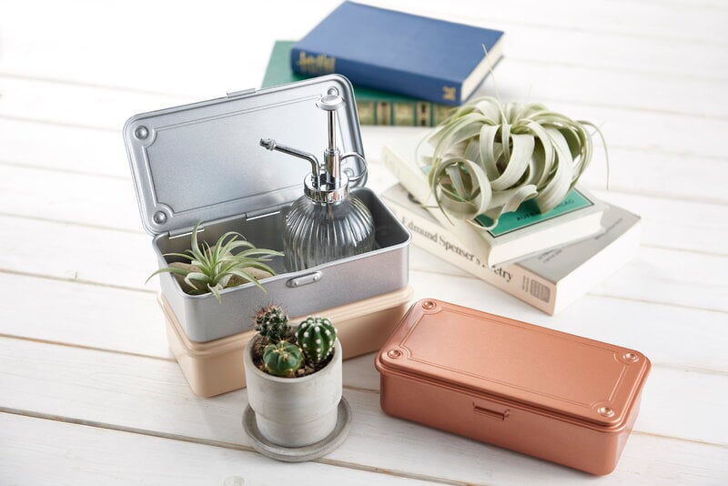 Toyo Steel T-190 Trunk Shape toolbox, silver, decoration image