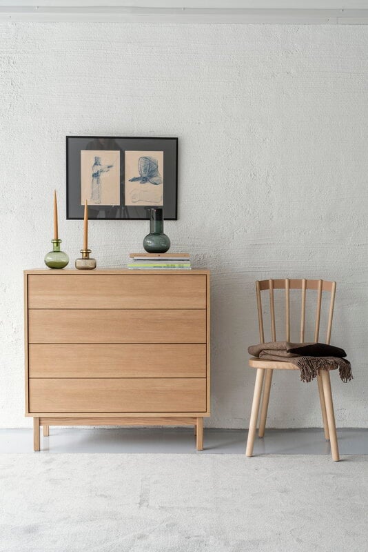 Tapio Anttila Collection Linkki 90 drawer, oak, decoration image