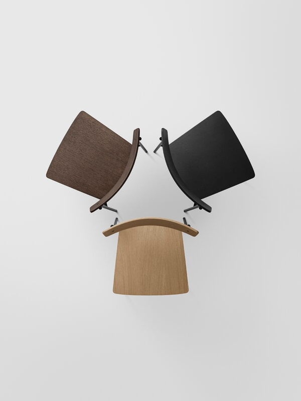 TAKT T01 Cross chair, tube, black oak, view 12