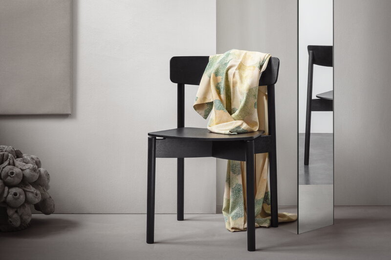 TAKT T01 silla Cross, roble negro, imagen de decoración