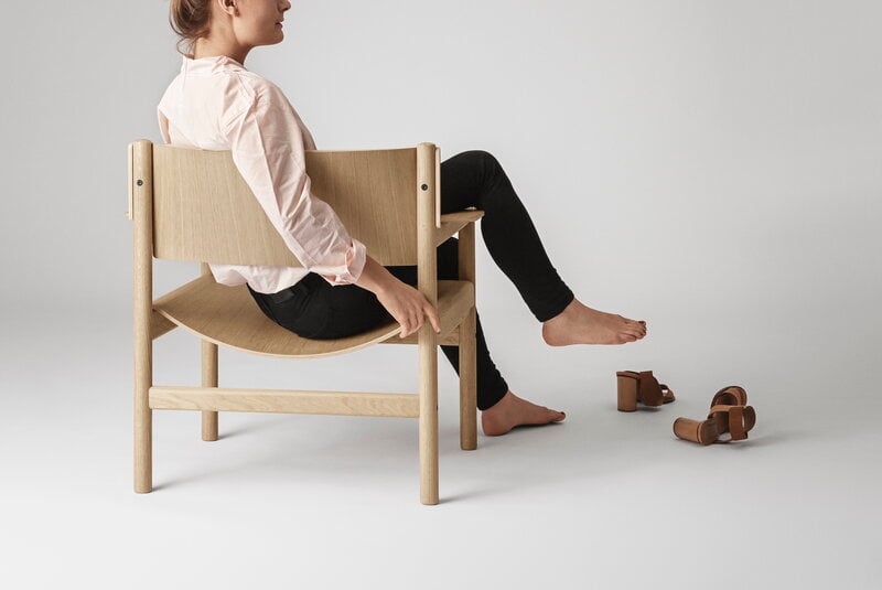 TAKT T04 Soft lounge chair, oak, view 15
