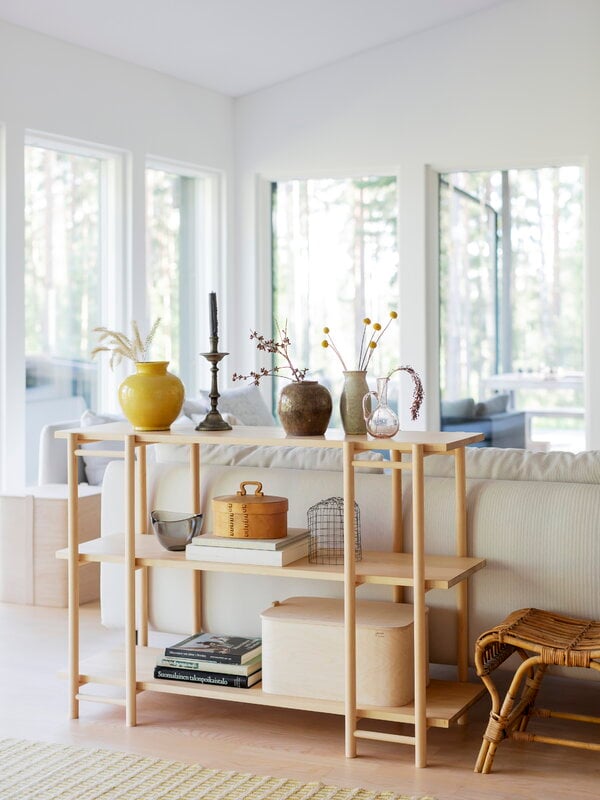 Verso Design Tikas shelf, high, 120 cm, birch, view 4