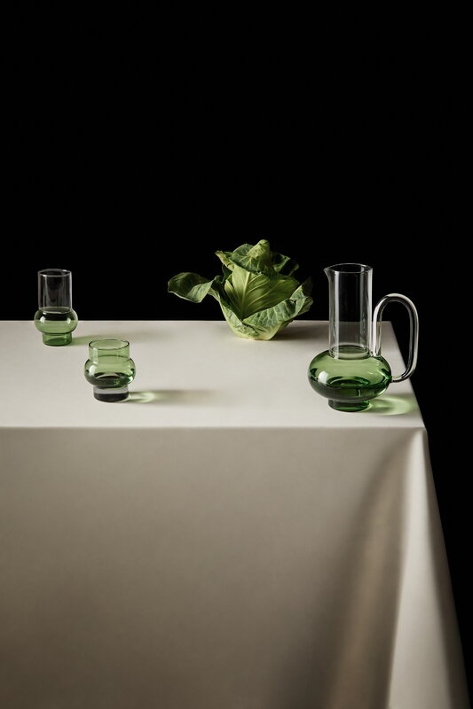 Tom Dixon Bump jug, green, decoration image