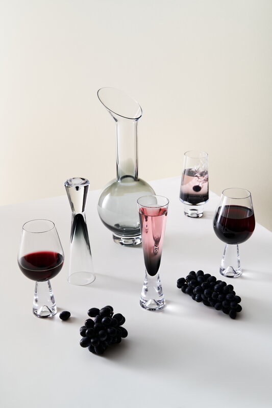 Tom Dixon Tank bicchiere da vino, 2 pz, nero, immagine decorativa