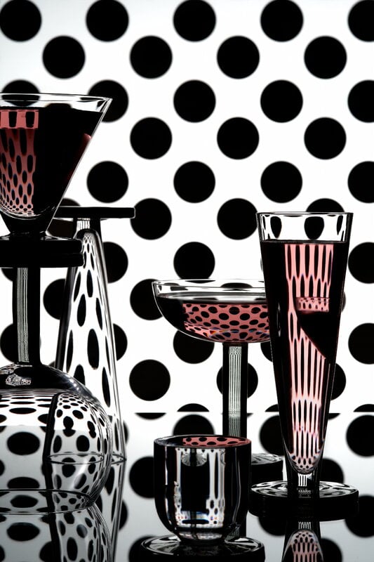 Tom Dixon Puck flute glass, 2 pcs, decoration image