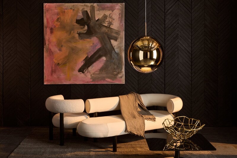 Tom Dixon Bone bowl, large, brass, view 6