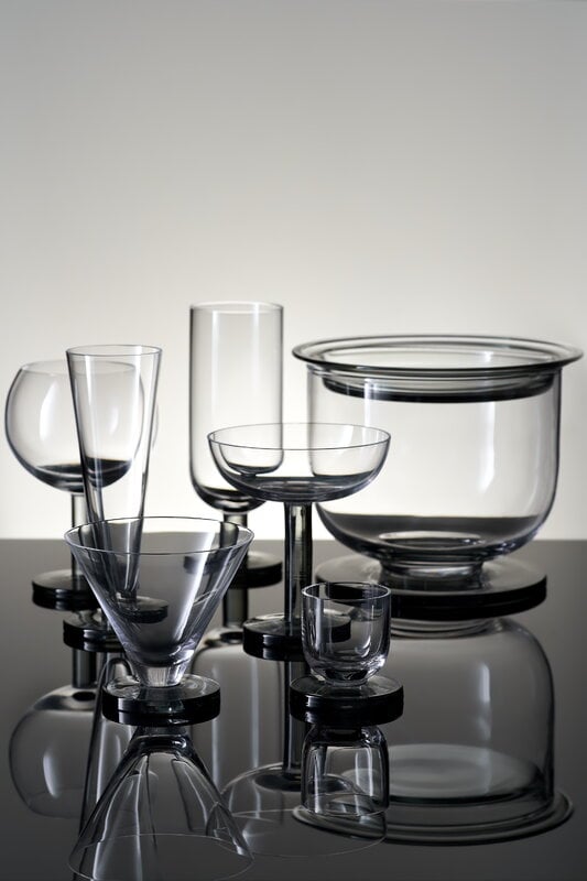 Tom Dixon Puck shottilasi, 4 kpl, sisustuskuva