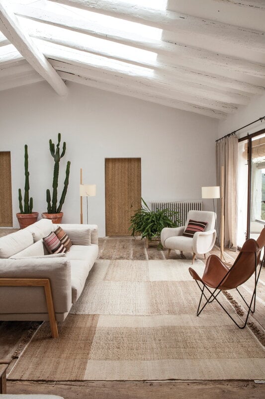 Nanimarquina Tres Vegetal Teppich, dekorationsbild