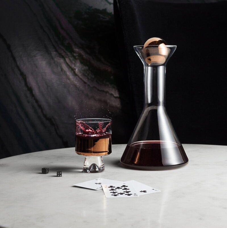 Tom Dixon Tank decanter, copper, decoration image