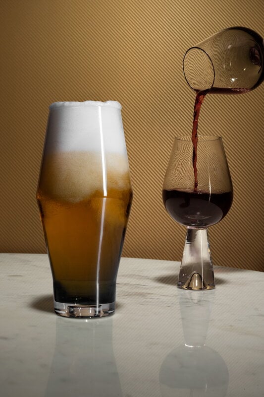 Tom Dixon Tank bicchiere da vino, 2 pz, nero, immagine decorativa