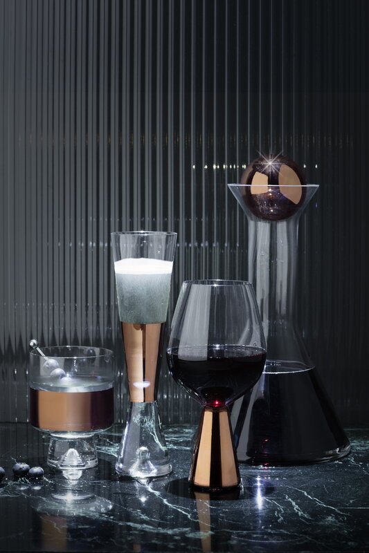 Tom Dixon Tank Champagnerglas, 2 Stk., Kupfer, dekorationsbild