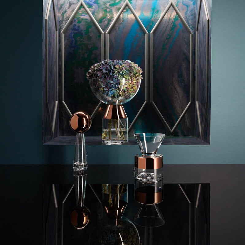 Tom Dixon Tank vase, large, copper, decoration image