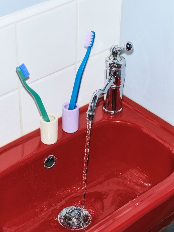 HAY Toothbrush holder, lavender, decoration image