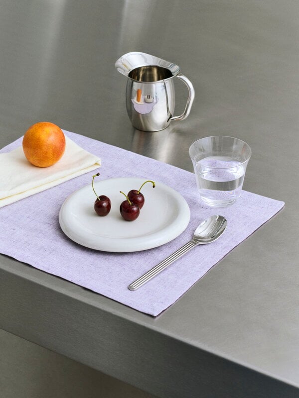 HAY Barro plate, set of 2, 18 cm, off-white, decoration image