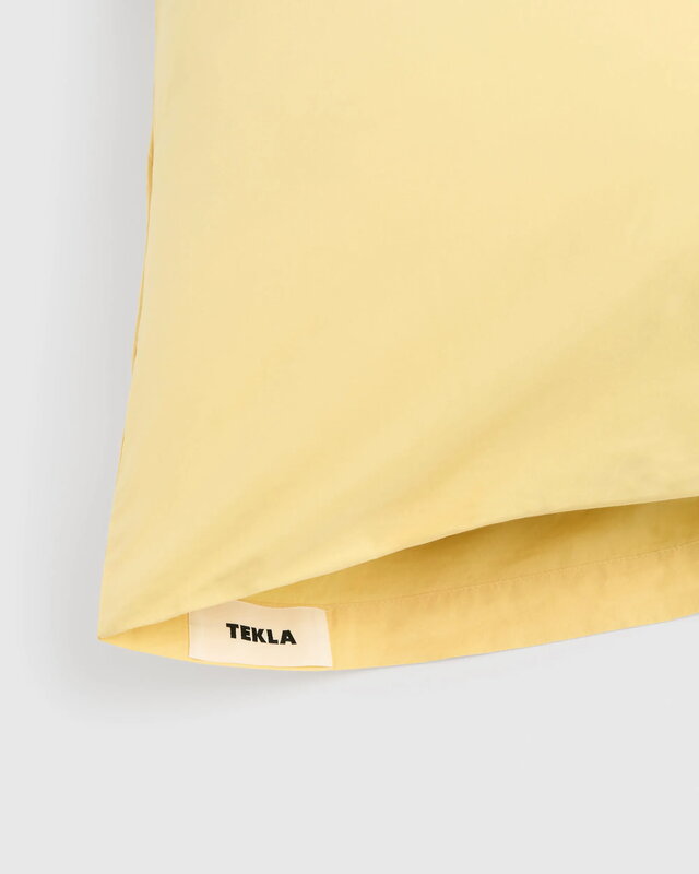 Tekla Pillow sham, 50 x 60 cm, shaded yellow, dekorationsbild