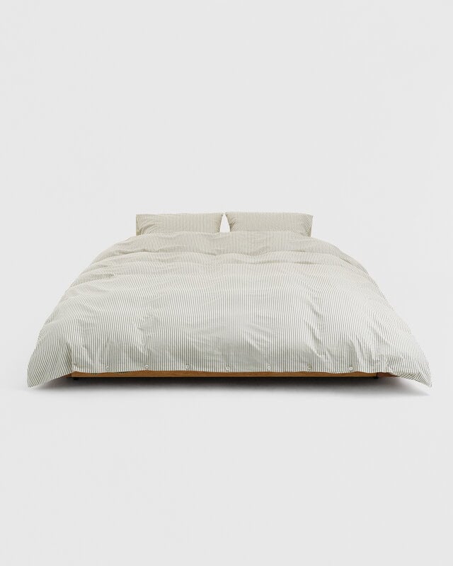 Tekla Housse de couette double, 240 x 220 cm, rayures Pickford, image décorative