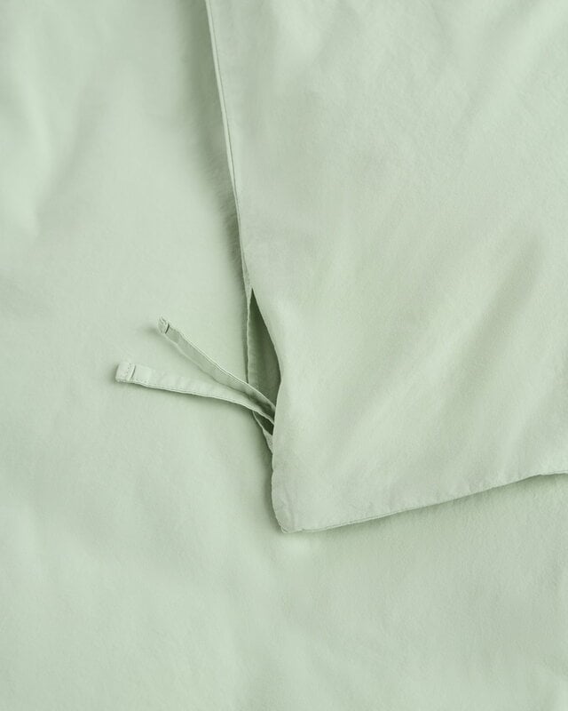 Tekla Housse de couette simple, 150 x 210 cm, vert poudré, image décorative