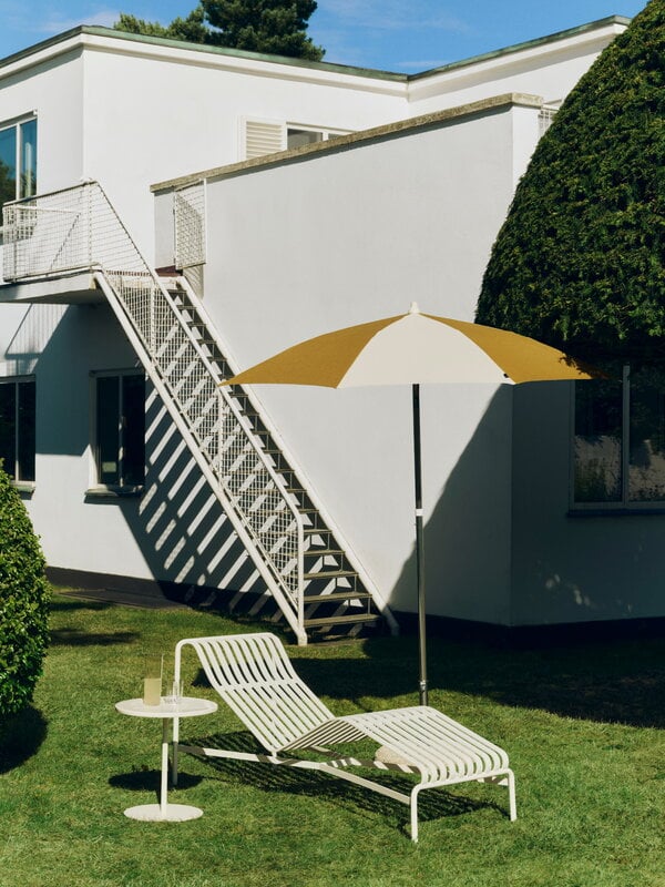 HAY Palissade chaise longue,  cream white, decoration image