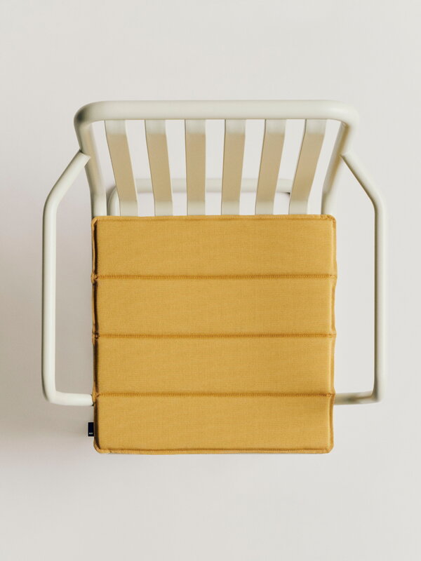 HAY Coussin de siège Terrazza, 40 x 40 cm, ocre, image décorative
