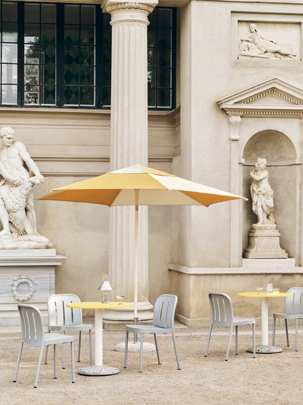 HAY Deville chair, silver grey, decoration image