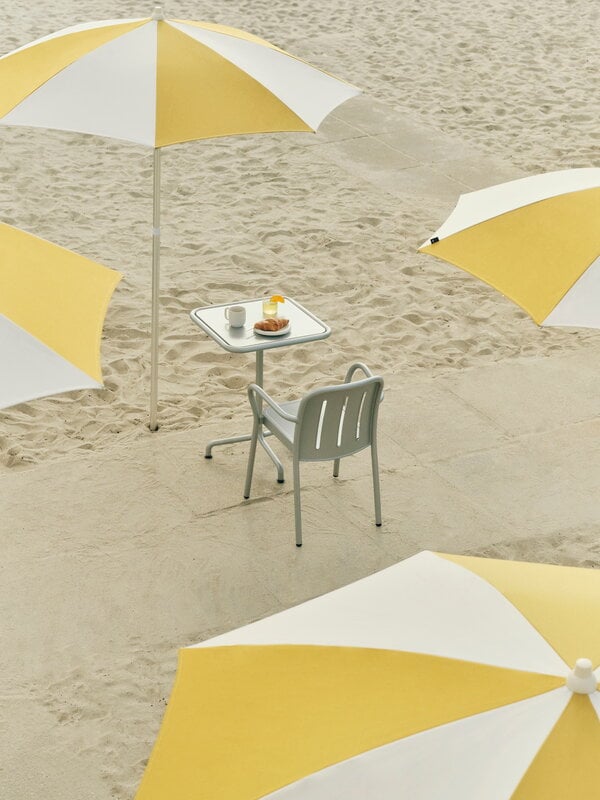 HAY Deville table, 55 x 55 cm, silver grey, decoration image