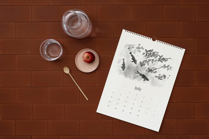 Teemu Järvi Illustrations Calendrier mural 2026 The Heart of the Forest, image décorative