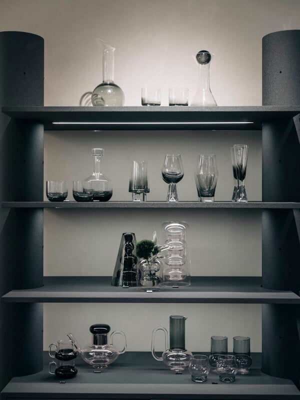 Tom Dixon Tank Highball-Glas, 2 Stk., schwarz, dekorationsbild