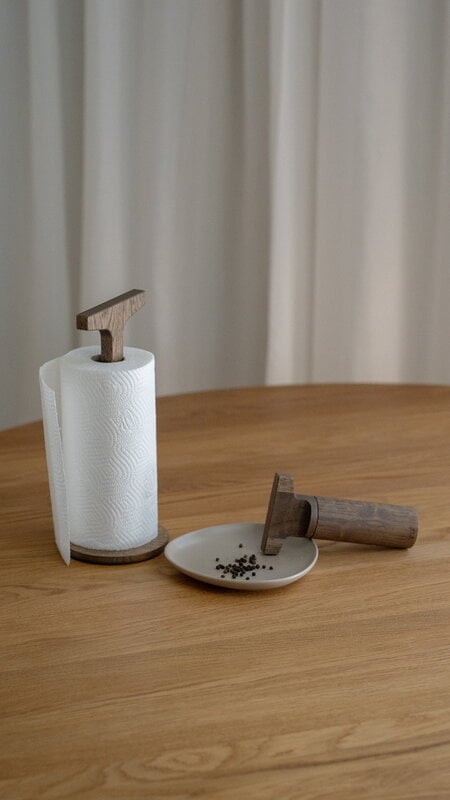 Ro Collection Toolie grinder, dark stained oak, view 8