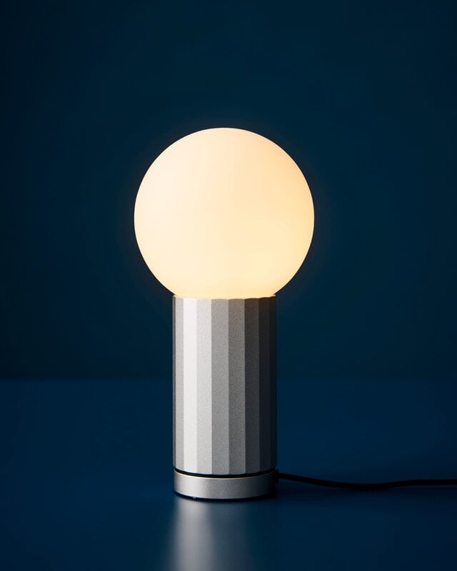HAY Turn On table lamp, aluminium, decoration image
