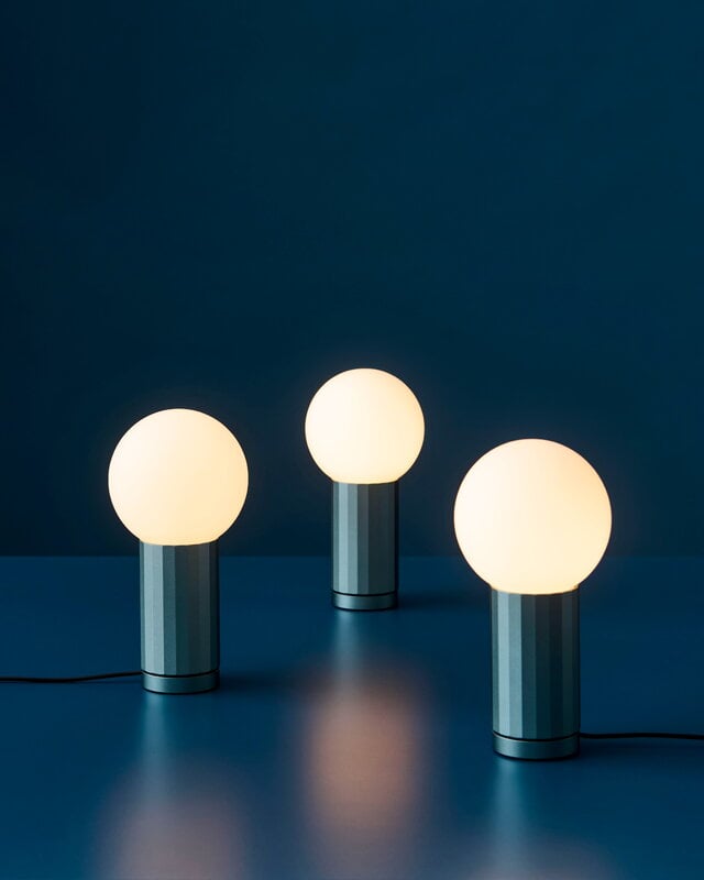 HAY Turn On table lamp, blue, decoration image