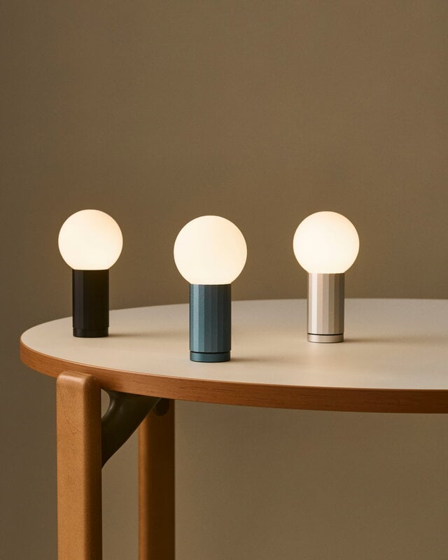 HAY Turn On table lamp, black, decoration image