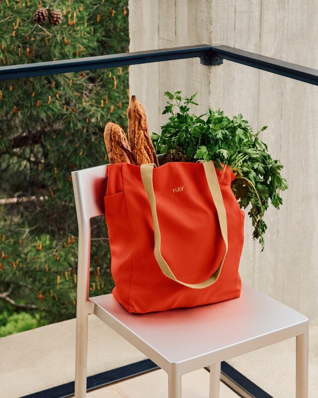 HAY Borsa Everyday, rossa, immagine decorativa