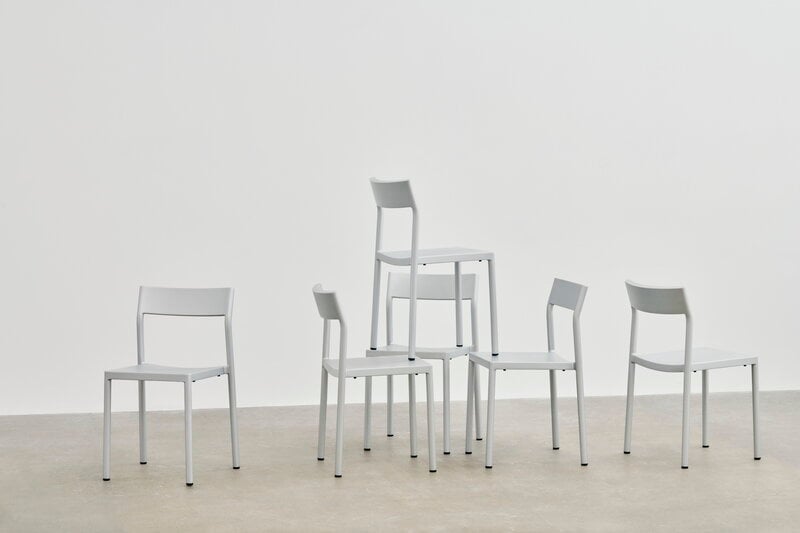 HAY Type chair, silver grey, decoration image