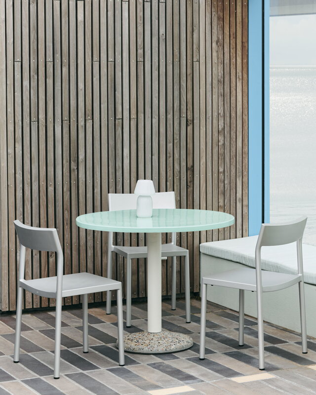HAY Type chair, silver grey, decoration image