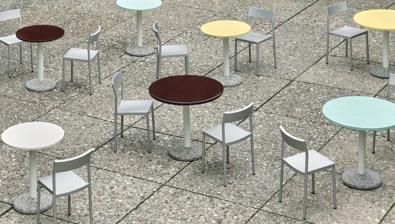 HAY Type chair, silver grey, decoration image