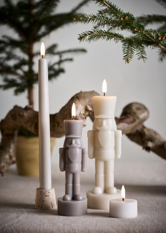 Uyuni Lighting LED tealight candle 400, 3,9 x 2 cm, white, decoration image