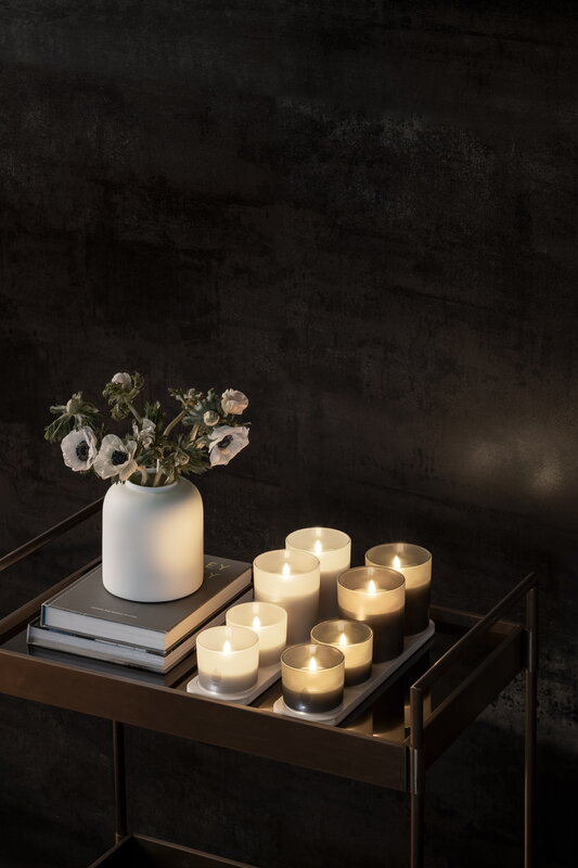 Uyuni Lighting LED rechargeable base, large, USB-C, 40 x 10 cm, white, decoration image