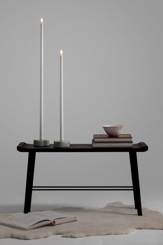 Uyuni Lighting Vela LED alta, 75 cm, blanco nórdico, imagen de decoración