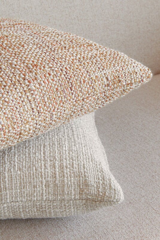 Fermob Coussin d'extérieur Vibration, 44 x 44 cm, Entrelac Savannah, image décorative