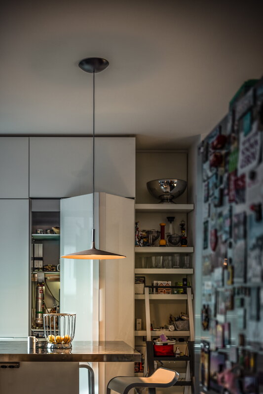 Foscarini Aplomb Large pendant, brown, decoration image