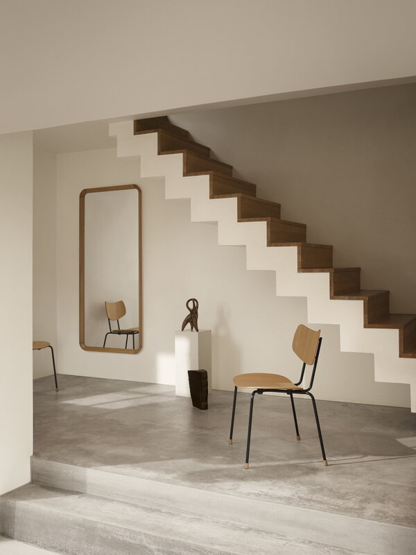 Carl Hansen & Søn VLA26T Vega Stuhl, Schwarz - lackierte Eiche, dekorationsbild