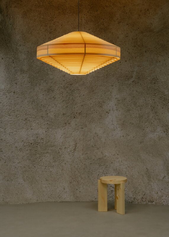 Vaarnii 001 stool, pine, decoration image