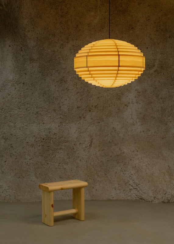 Vaarnii Lampada a sospensione 1002 Hans XL, 70 cm, pino, immagine decorativa
