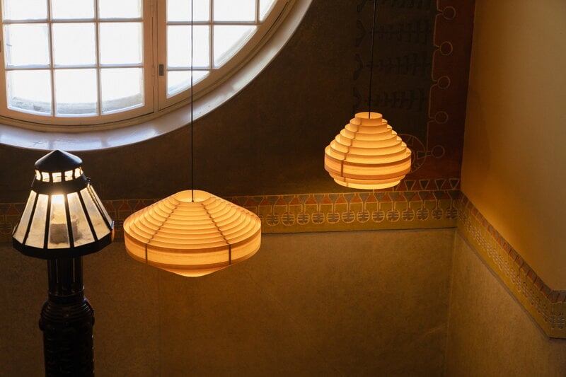 Vaarnii 1003 Hans pendant, 60 cm, pine | Finnish Design Shop